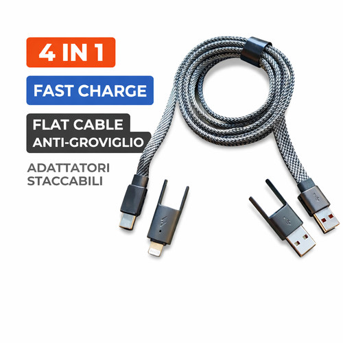 Cavo piatto usb c - usb-a, /
