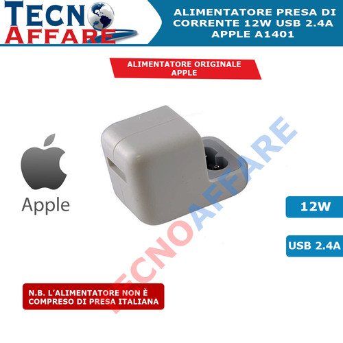 Alimentatore originale apple - originale,